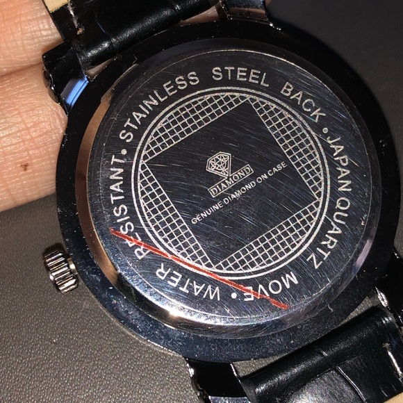 Huge Valentine’s Day sale! Women real diamond watch not CZ not fake birthday WOW - Picture 5 of 7